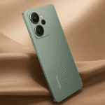 Realme 15 Pro 5G Review – showcasing the phone's sleek matte green design and dual rear camera setup.