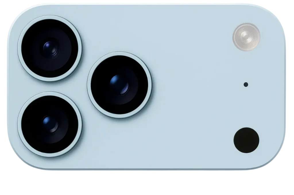 iPhone 17 Pro and Max Release Date – AI generated image of the new triple-camera setup