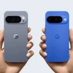 Google Pixel 10 Pro rear camera module with triple-lens setup