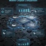 Best Processor for Android Phones in 2025 chipset comparison – Snapdragon, Dimensity, and Tensor AI processors