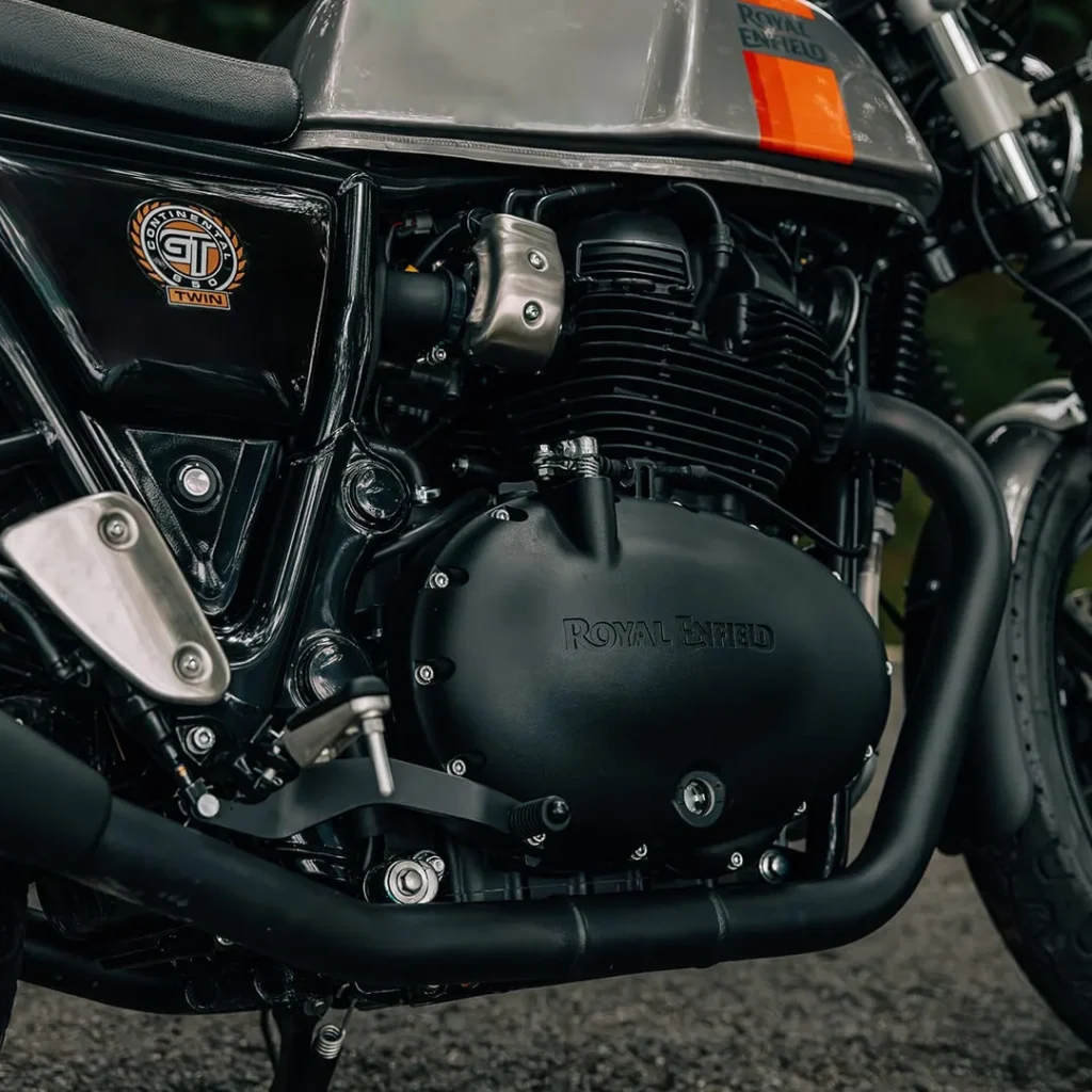 Royal Enfield GT 650 Engine Close-up – Power & Mileage Performance