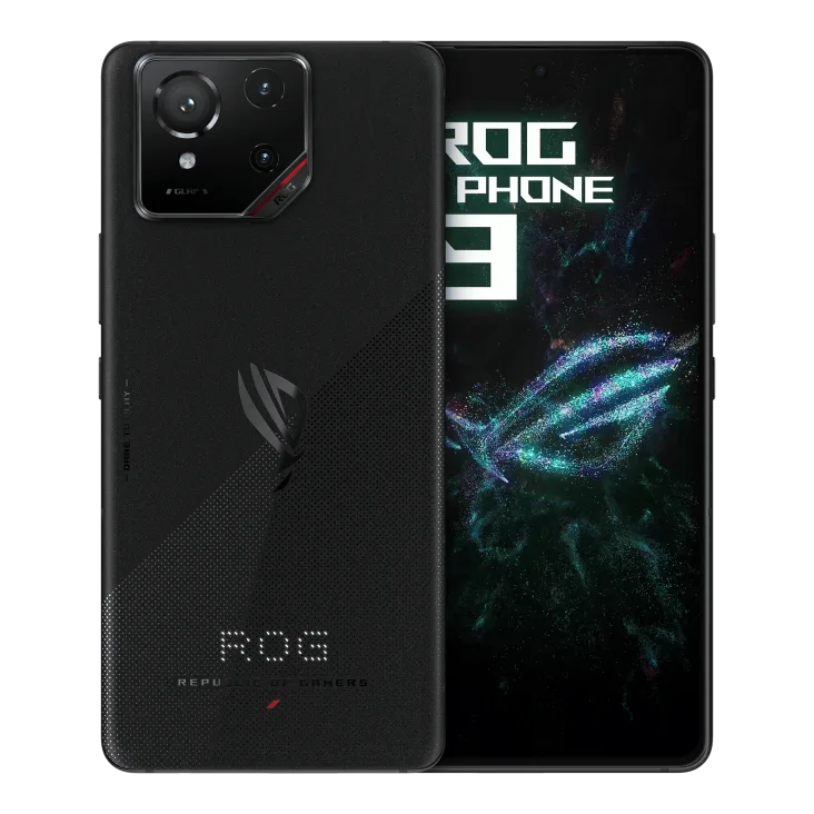 Asus ROG Phone 9 official image showcasing futuristic gaming design in 2025