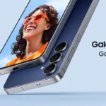 Samsung Galaxy S25 FE with Galaxy AI features and sleek triple-camera design