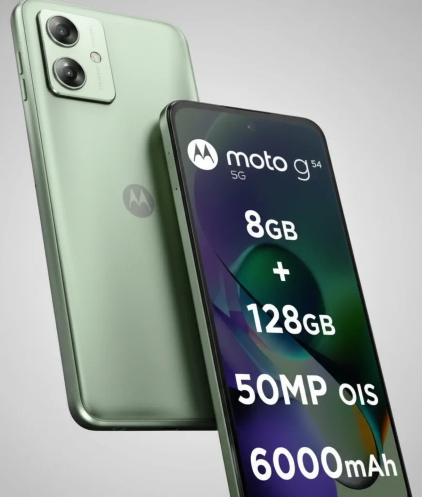 A glossy blue 5G smartphone from a budget-friendly brand like Oppo or Realme, offering solid specs near the target of Best 5G Phones Under 15000 with 8GB RAM and 256GB ROM.