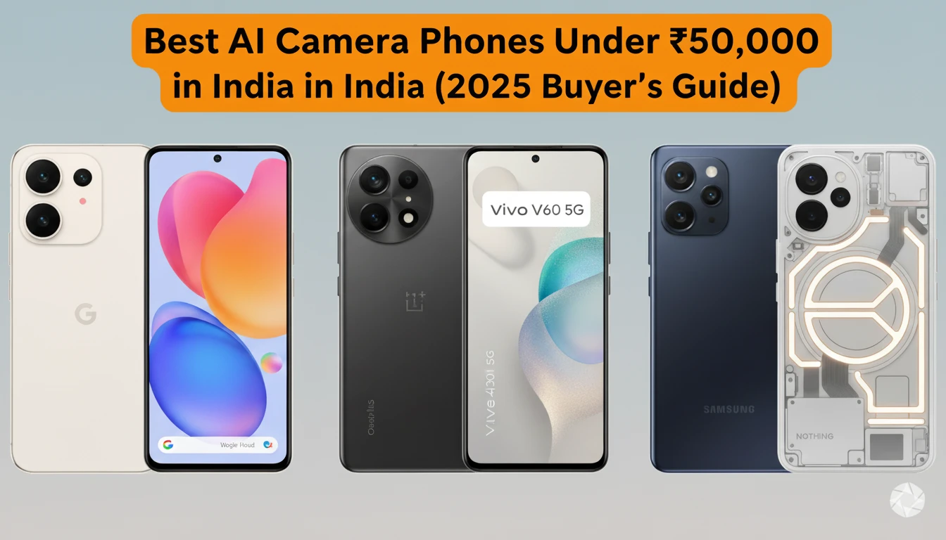 Best AI Camera Phones Under 50000 in India 2025