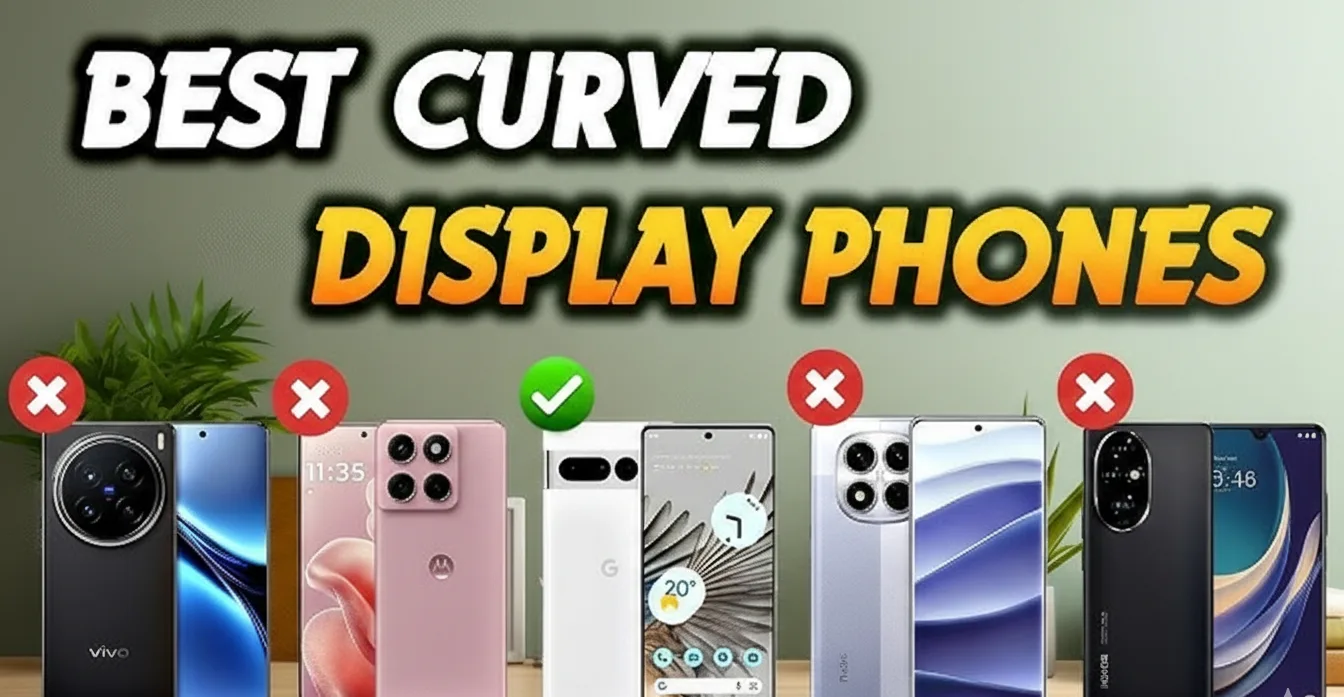 Best 5G Curved Display Phones 2025