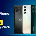 Top-rated 5G Best Phone Under 20k in Jan 2026 in India featuring latest models from Motorola, Samsung, Realme, and OnePlus.
