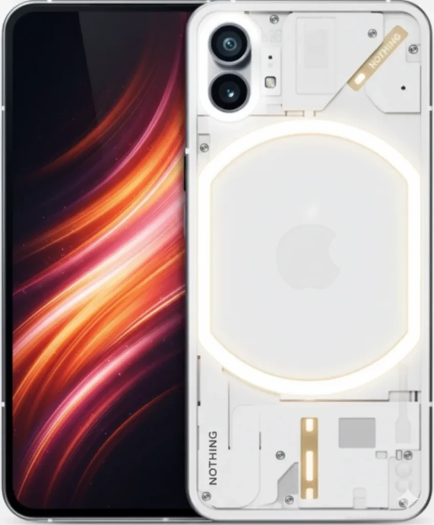 A flat-style illustration comparison representing the Best Fast Charging Phone with 8GB RAM and 256GB Storage Under 20,000, contrasting traditional tech with modern digital features.