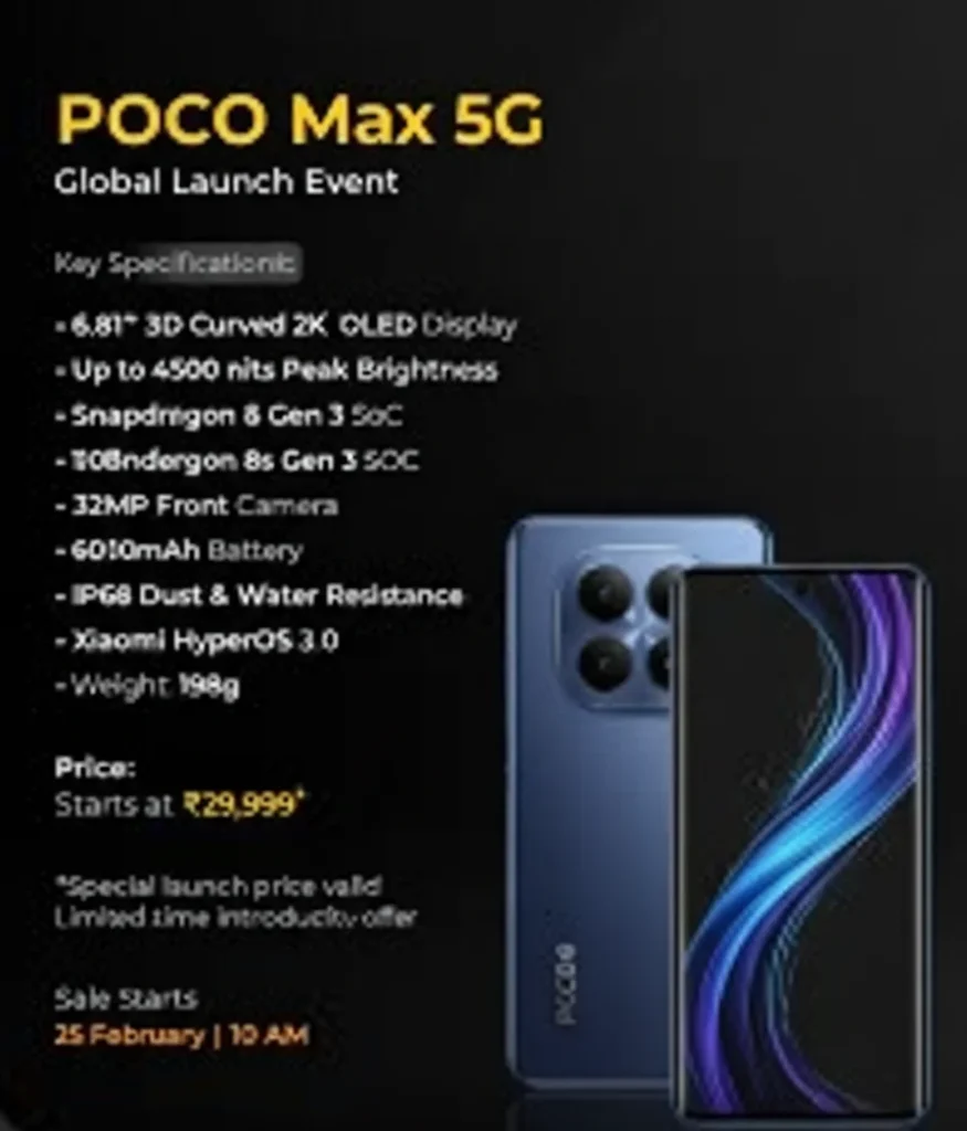 Poco m8 launch date in india