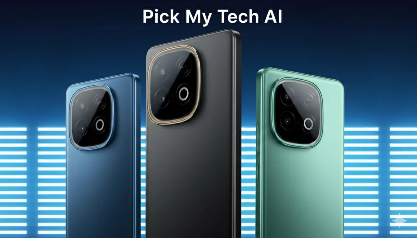 iQOO Z11 Turbo Pro smartphones in multiple colors showcasing premium design ahead of iQOO Z11 Turbo Pro Launch Date in India